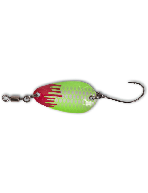 Magic Trout 2G 2,5CM SILVER/GREEN BLOODY LOONY SPOON