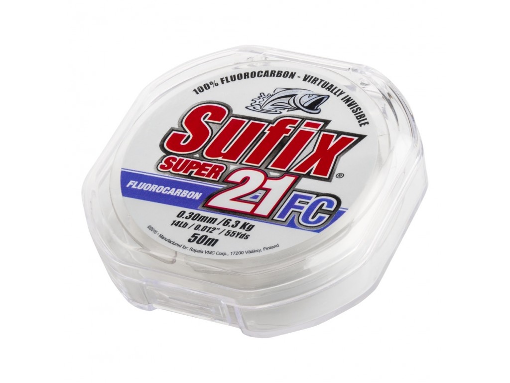Sufix Super 21 Fluorocarbon Clear 50m