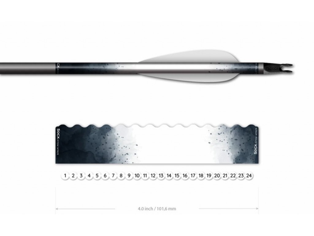 Socx Wrap 5,5mm MAX - Stain Black