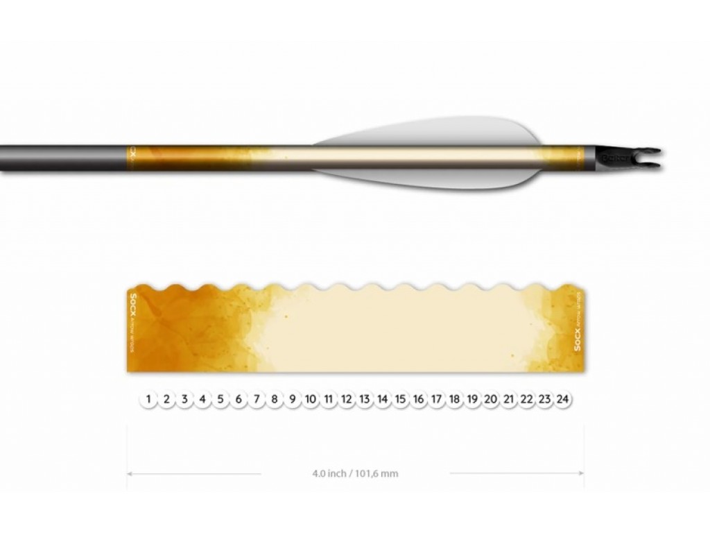 Socx Wrap 5,5mm MAX - Stain Orange