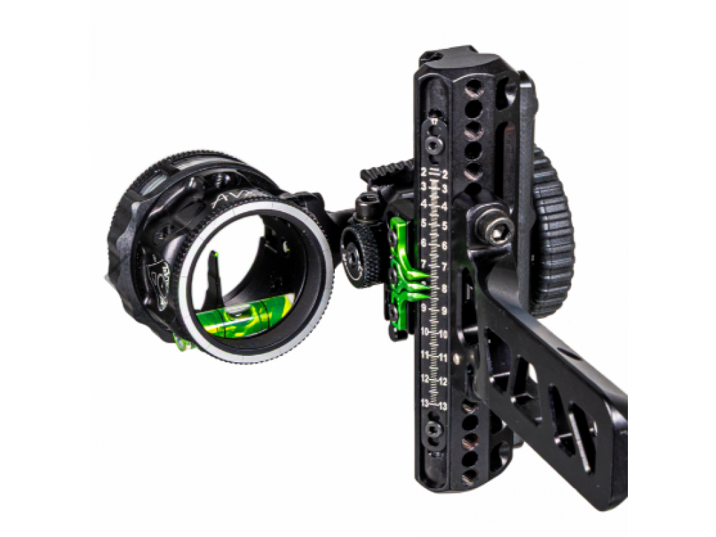 Axcel driver Bridgelock let og rubust sigte 41 hus med 1 pin 0,19 pin grøn