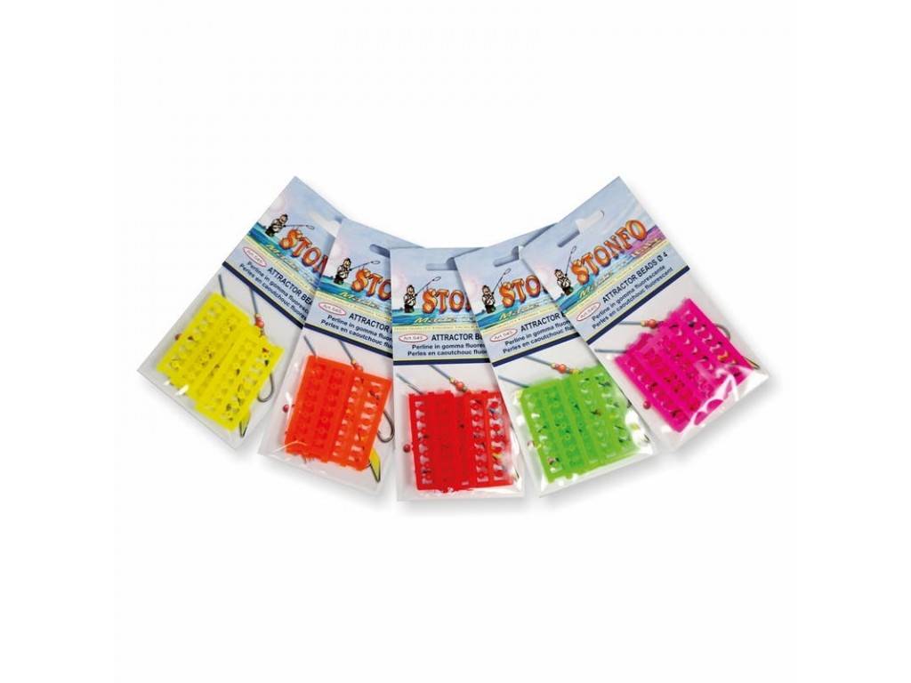 Stonfo Attractor Beads - 4mm Red