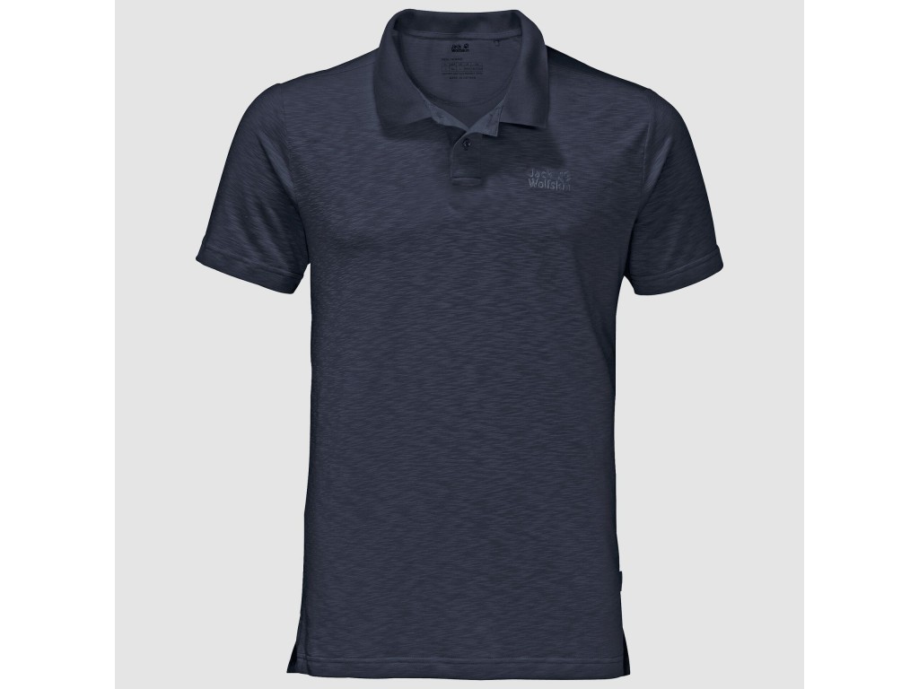 Jack Wolfskin Travel Polo Men Night Blue