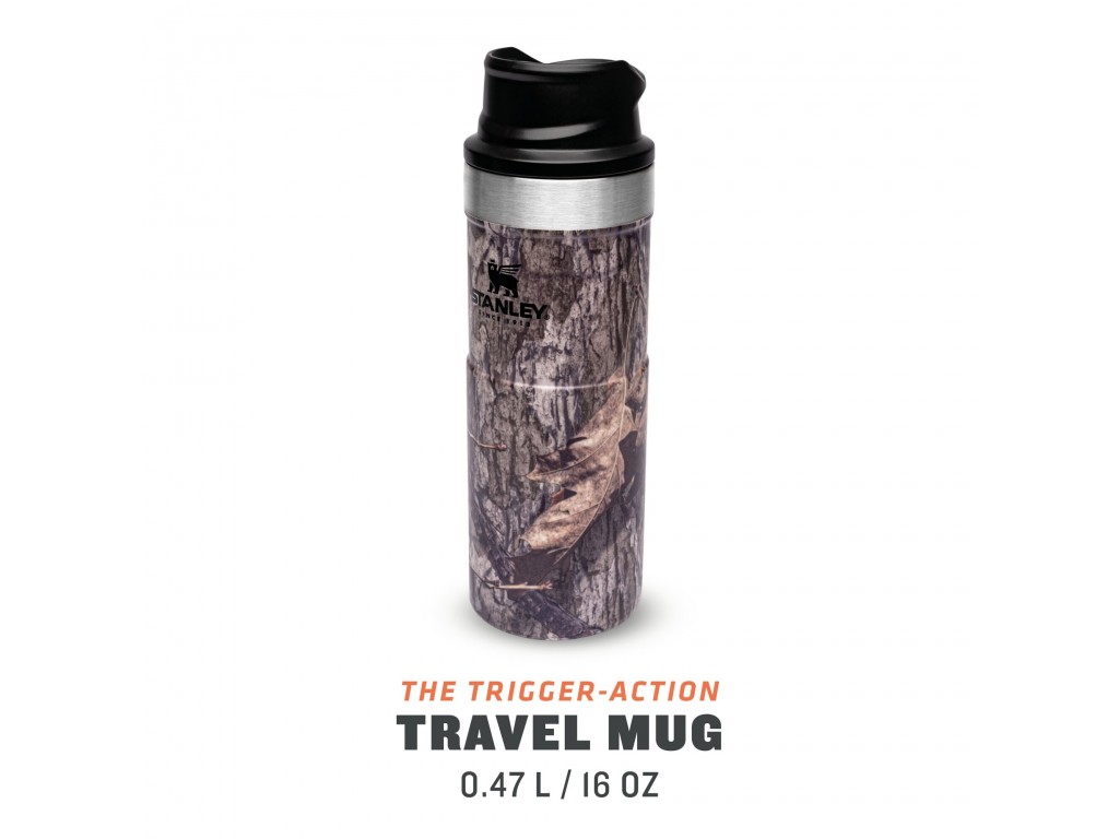Stanley Trigger-Action Travel Mug 0,47L Country DNA Mossy Oak
