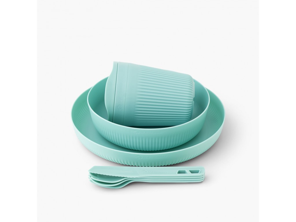 Sea to Summit Passage Dinnerware Set - 7 Piece - Blue