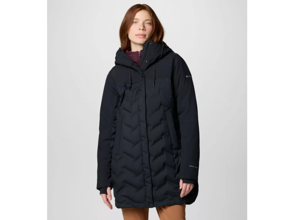 Columbia Women's Mountain Croo™ III Waterproof Hooded Mid Down Jacket - Black