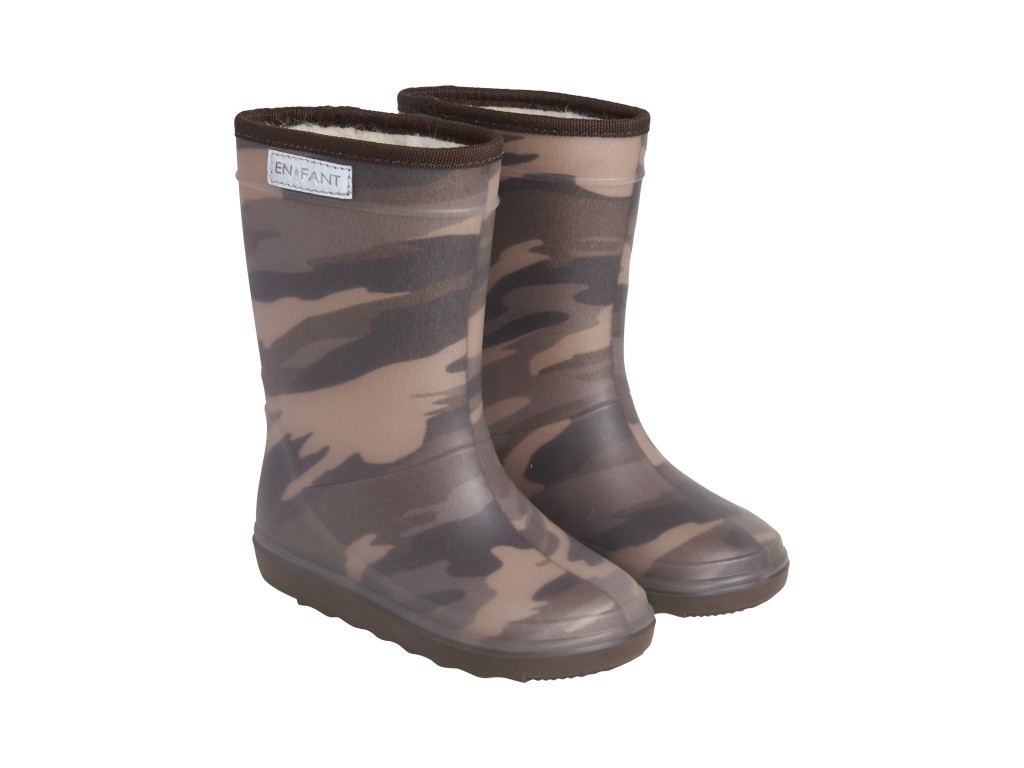 En Fant Termostøvler Dark Olive