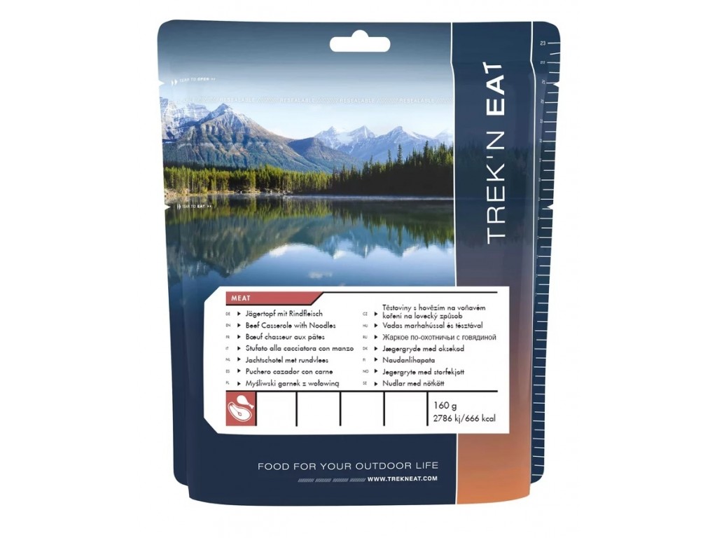 Trek'N Eat Jægergryde Med Oksekød Og Nudler