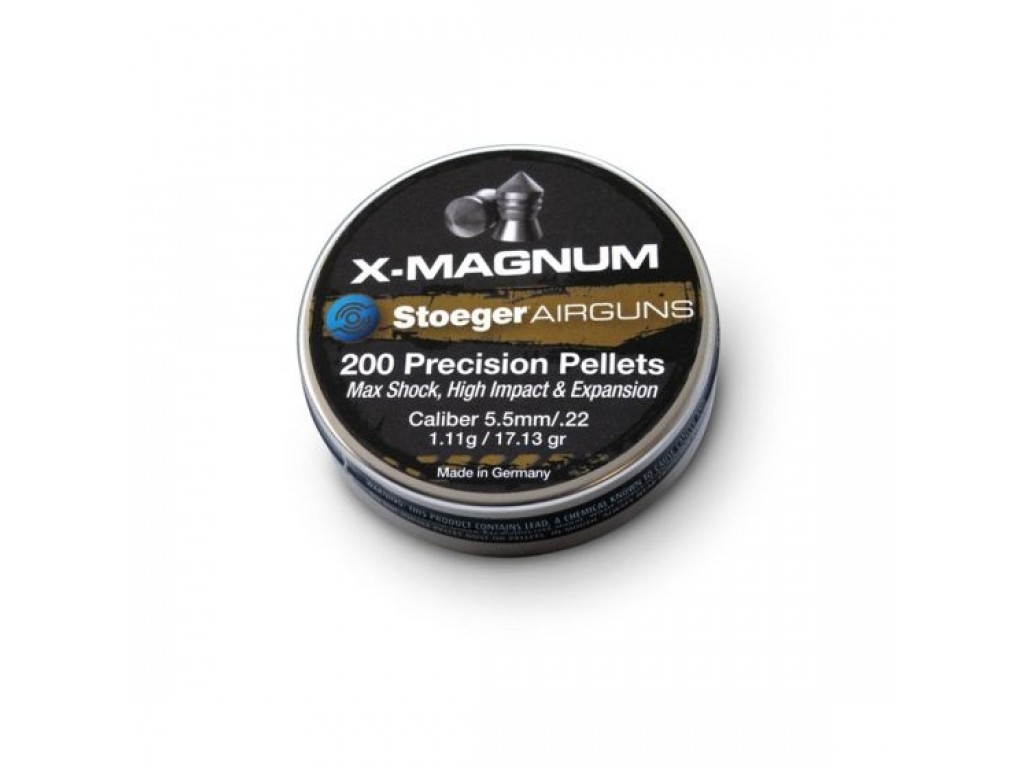 Stoeger X-Magnum Hagl 5,5mm 1,11g 200stk