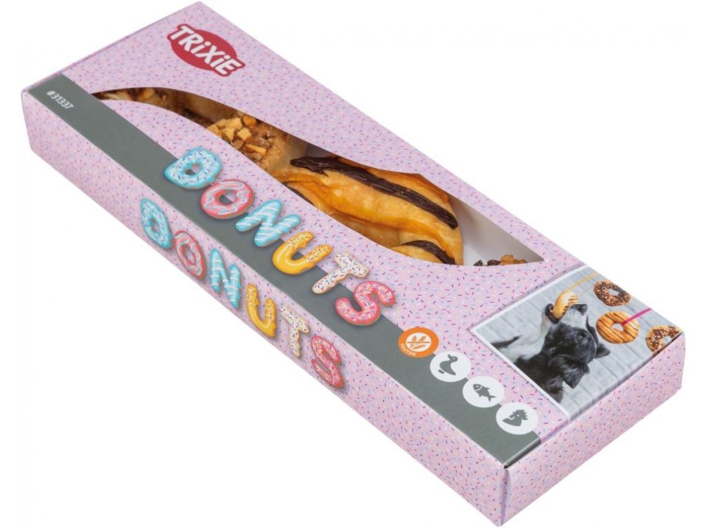 Trixie Donuts, assorteret 3 pak