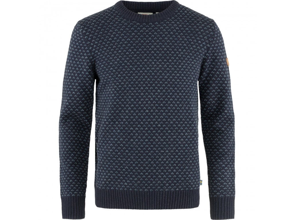 Fjällräven Övik Nordic Sweater M Dark Navy