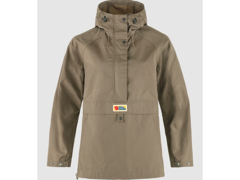Fjällräven Vardag Anorak W - Suede Brown
