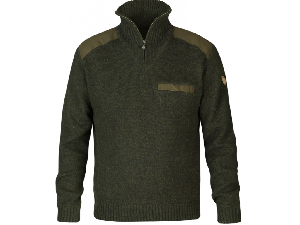 Fjällräven Koster Sweater M Dark Olive
