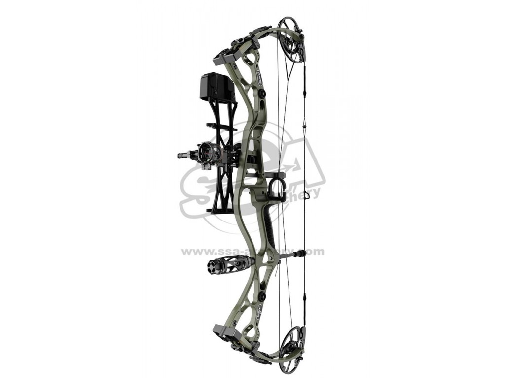 SANLIDA DRAGON 10 COMPOUND PACKAGE LARGE CAM ROTATING MOD / 50-60LBS / 30-32" / RH / WILDERNESS GREEN
