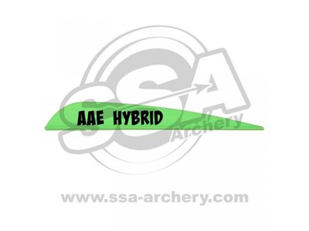 AAE Hybrid 40 Vanes 50stk Bright Green