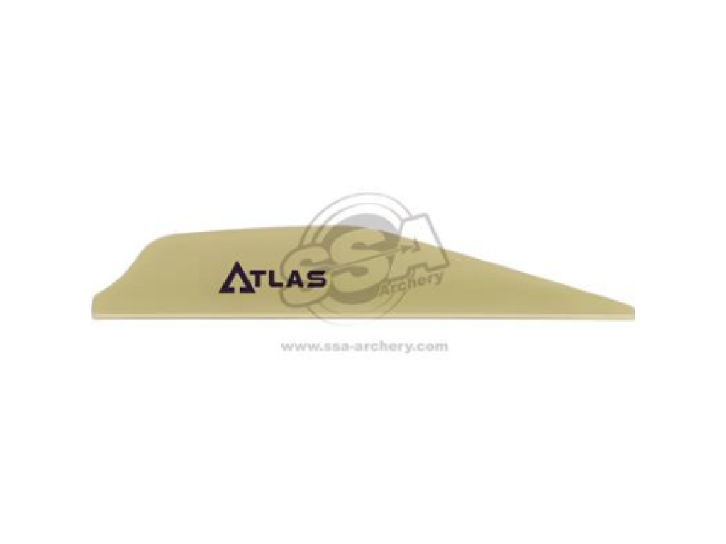 Bohning Atlas Vanes 2,8¨ 100stk Tan