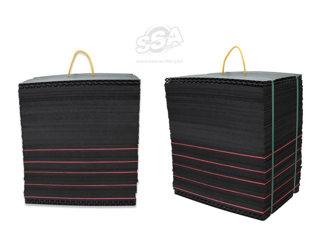 Avalon Skydeskive i skum komprimeret med bånd 45x45x30cm