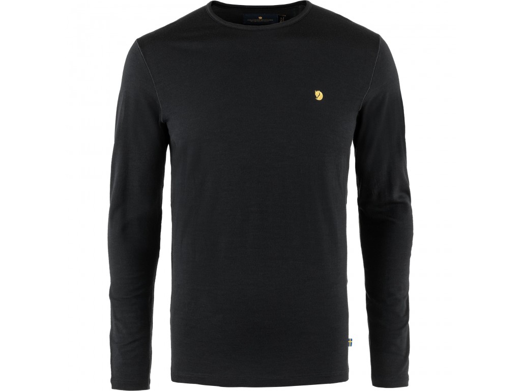 Fjällräven Bergtagen Thinwool LS M Black