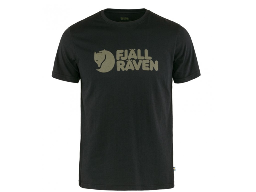 Fjällräven Logo T-shirt Men - Black