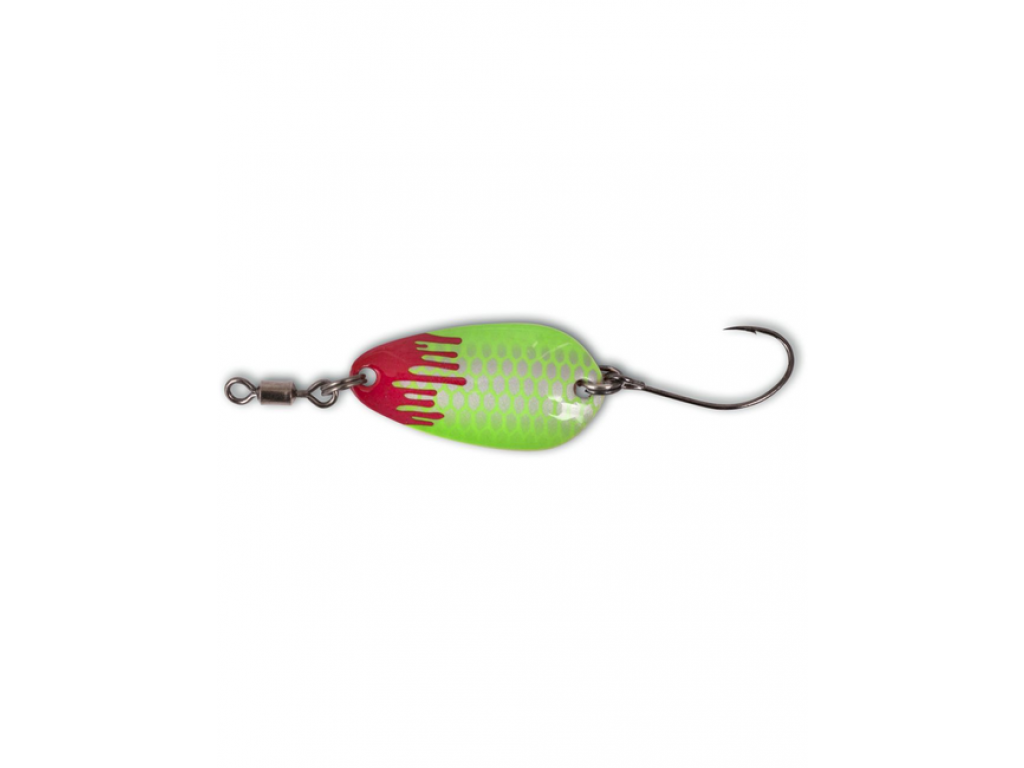 Magic Trout 2G 2,5CM SILVER/GREEN BLOODY LOONY SPOON