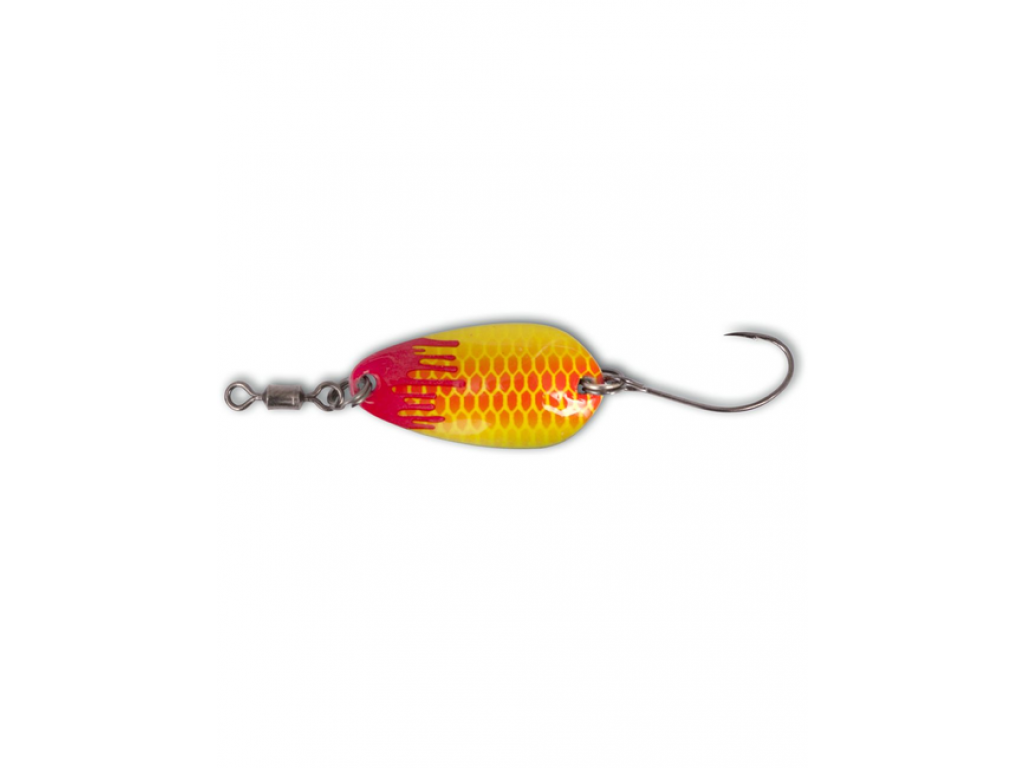 Magic Trout 2G 2,5CM RED/YELLOW BLOODY LOONY SPOON