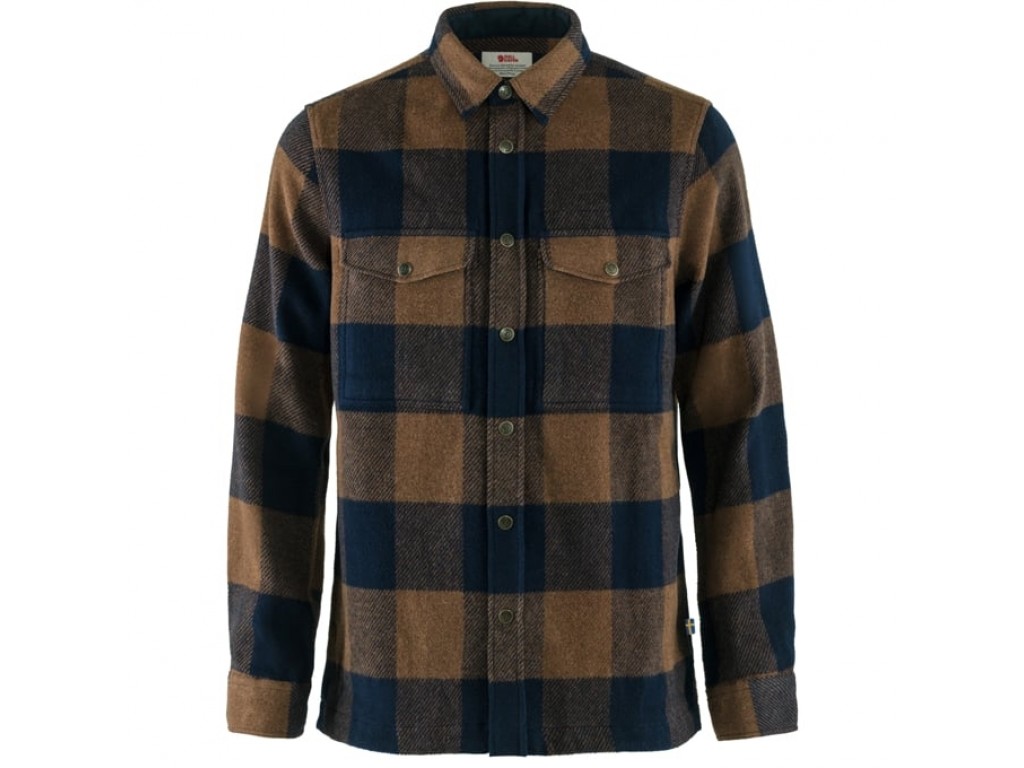 Fjällräven Canada Shirt Chesnut-Dark Navy