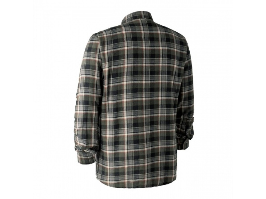 DeerhunterMARVINSKJORTEGreenCheck-02