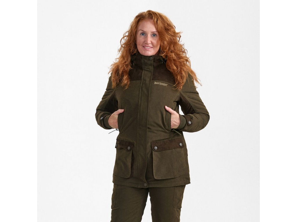 Deerhunter Lady Eagle Winter Jakke - Tamac Green