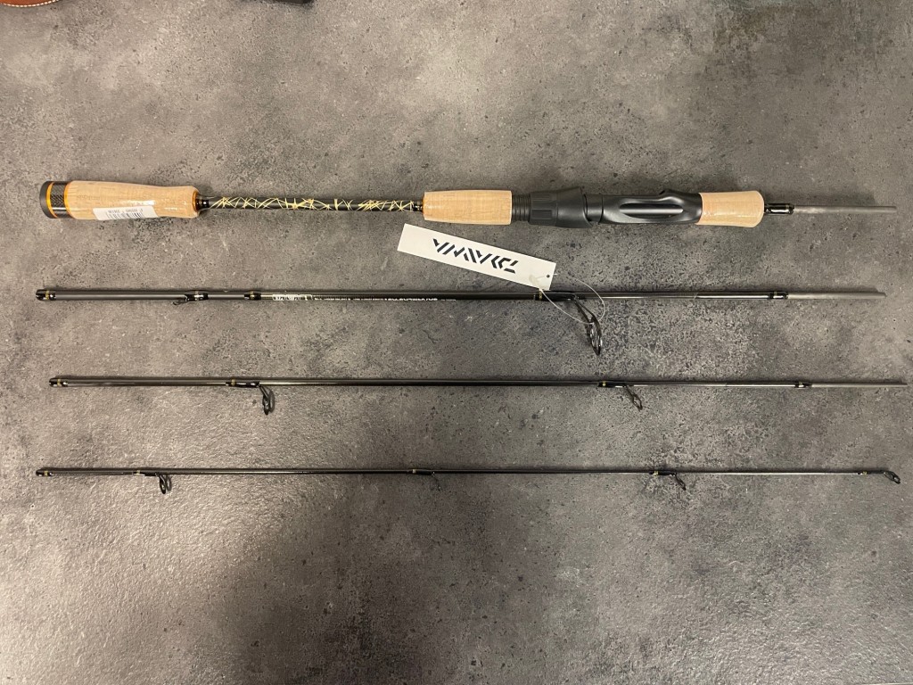 Daiwa Samurai Travel Spinnestang 4 delt 7 fod 5-20gram