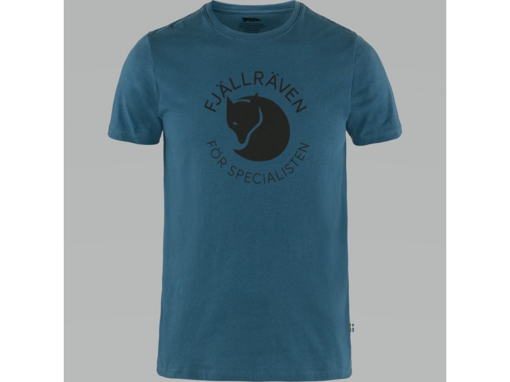 Fjällräven Fox T-shirt Mens Indigo Blue