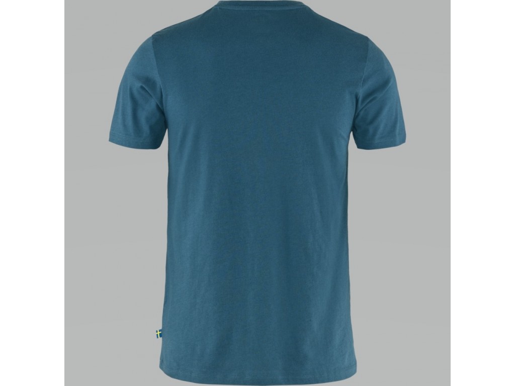 FjllrvenFoxTshirtMensIndigoBlue-01