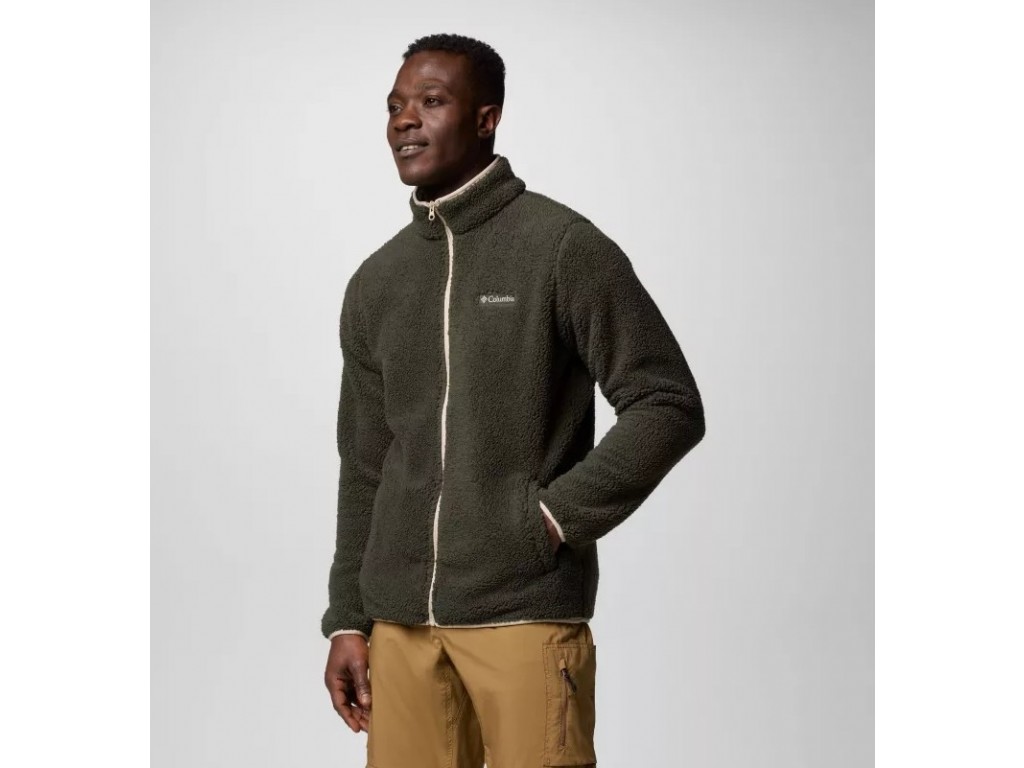 Columbia Rugged Rdg 3 Sherpa FZ-Greenscape Antc Fossil