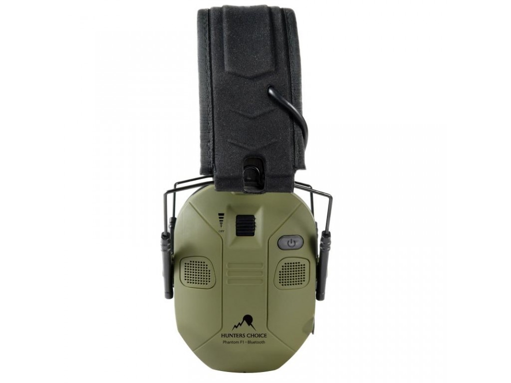 Hunters Choice Phanthom F1 Aktive BT Høreværn - Grøn