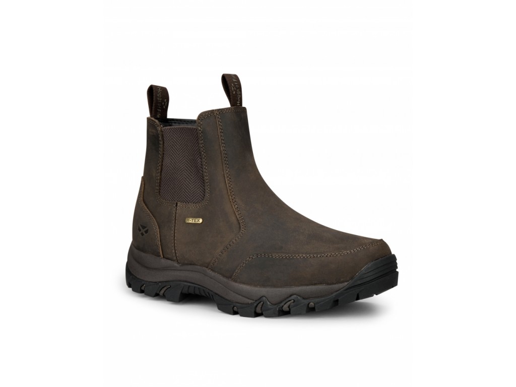 Hoggs of Fife Creagan Waterproof H-Tex Dealer Boot Waxy Brown