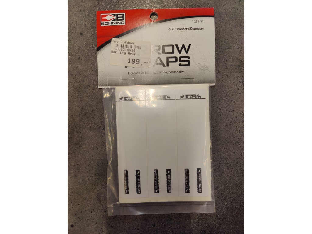 Bohning Wraps Small Hvid