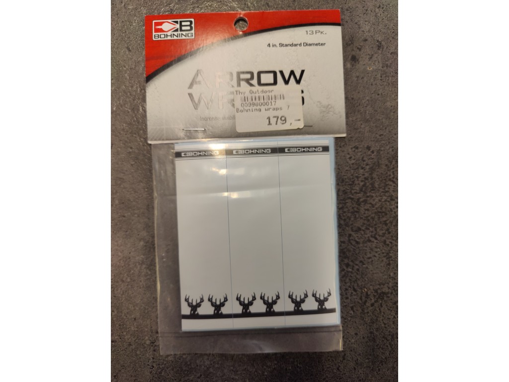Bohning Arrow Wraps Hvid 7'