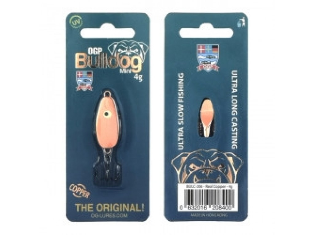 Bulldog custom farvet 7 grams copper