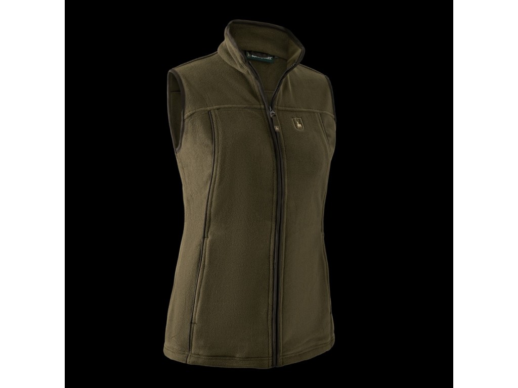 Deerhunter Lady Eagle Fleece Vest - Tamac Green