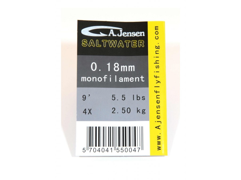 Knotless Tapered Leader 9' # 0,25mm