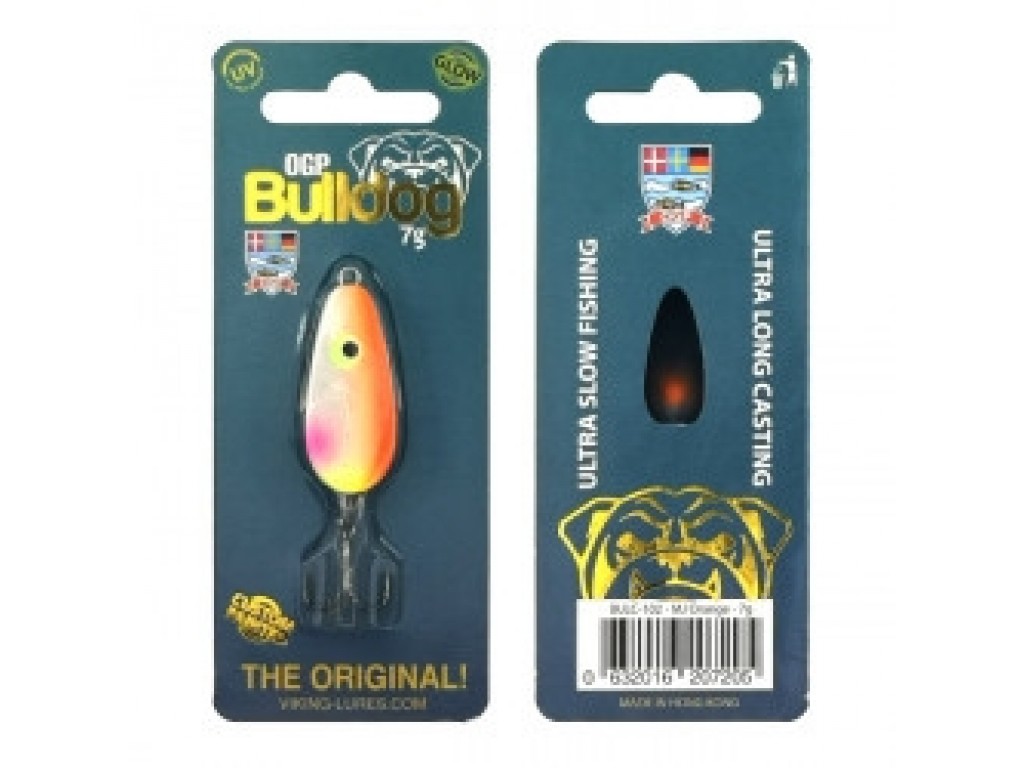 Bulldog custom farve MJ Orange 7 grams
