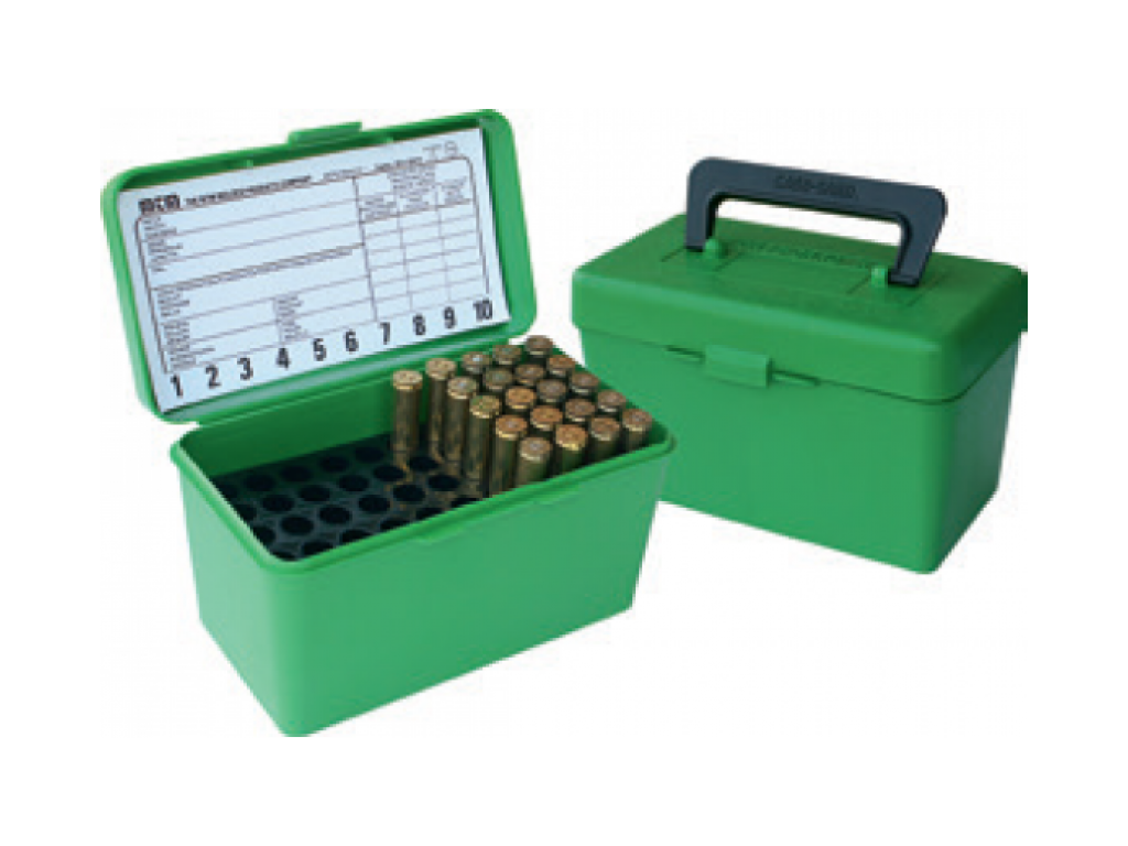 MTM Patronboks med håndtag 264mag-458mag