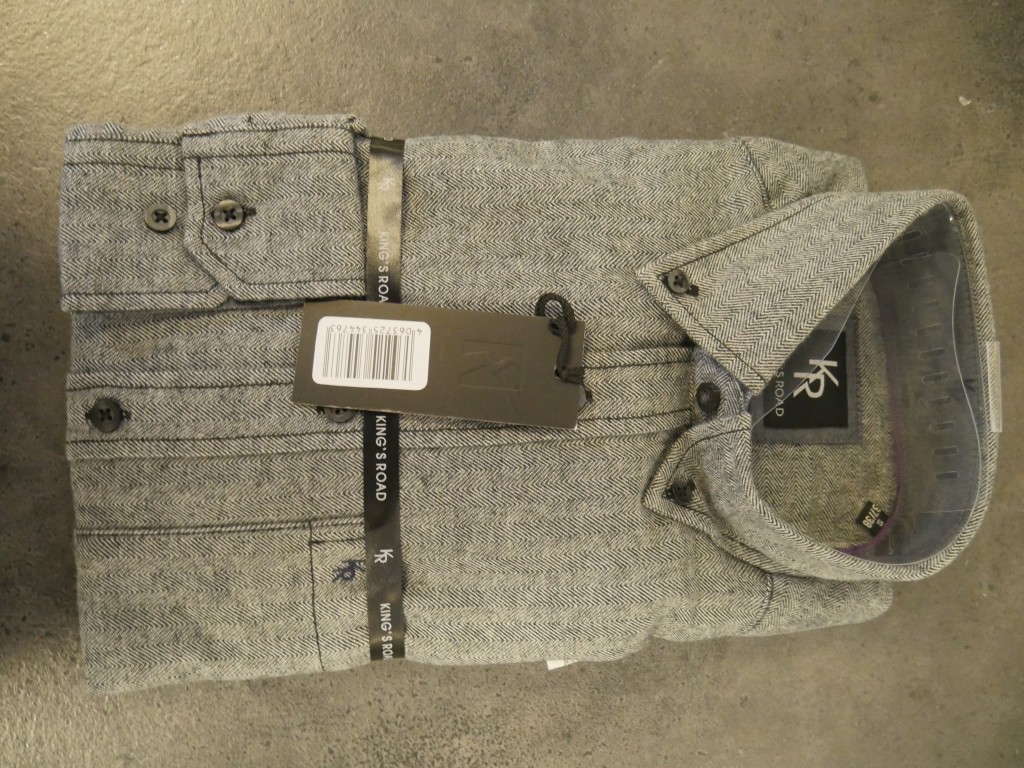 King's Road Flannel - Grå