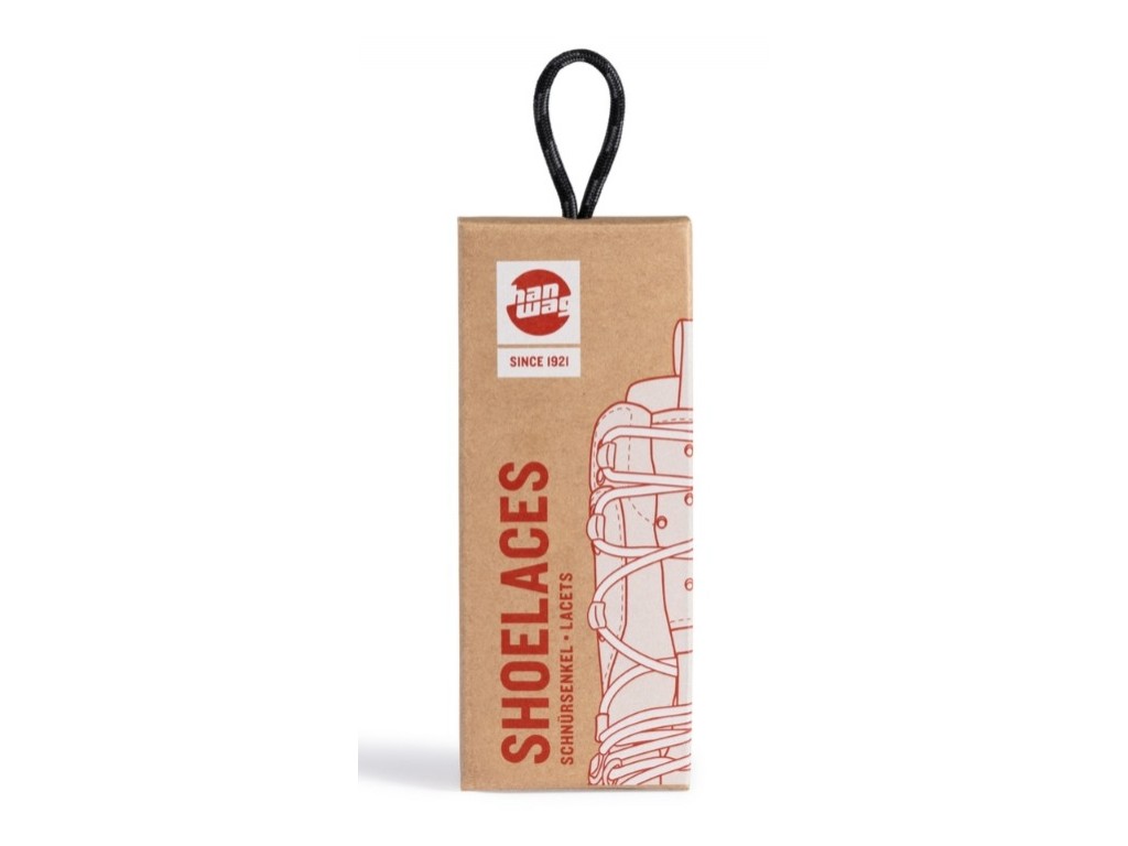 Hanwag Shoe Laces RP 200Cm Black/Asphalt