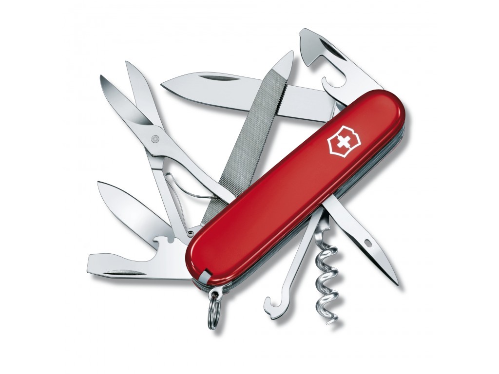 Victorinox Pocket Knife Mountaineer Red 91mm