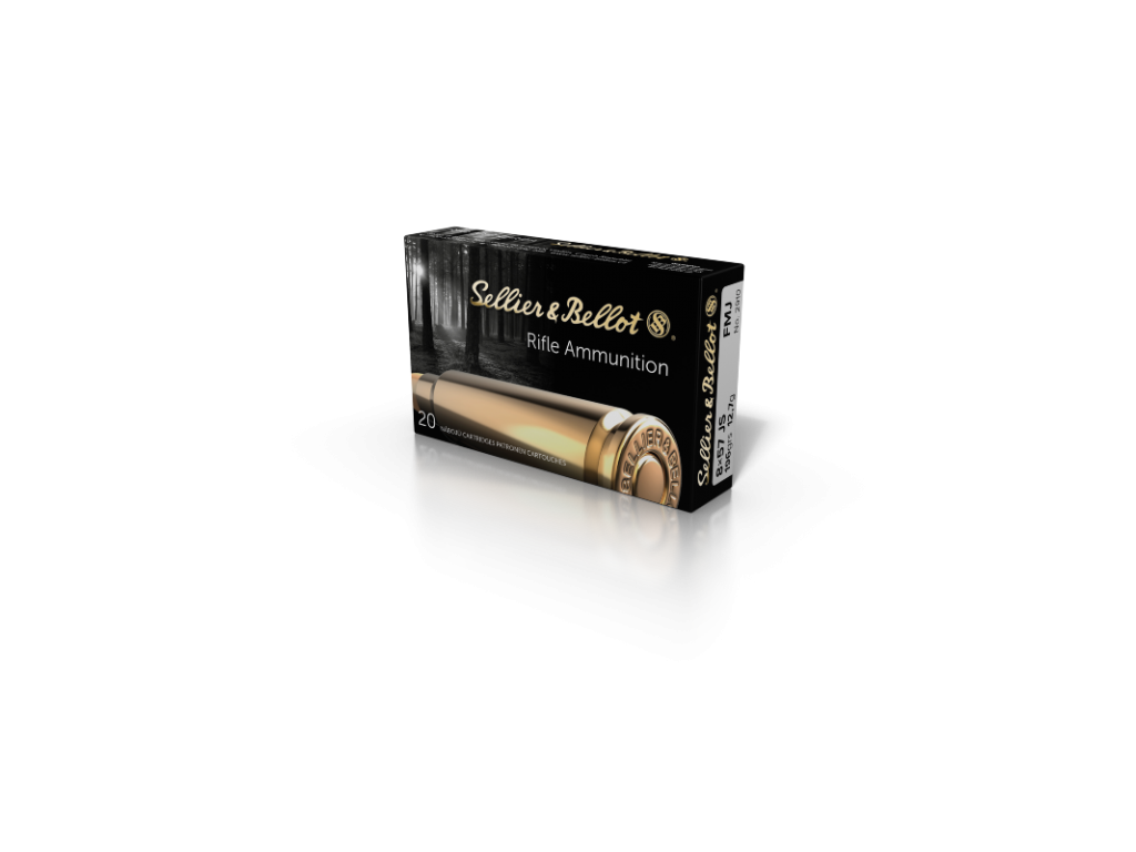 Sellier-Bellot FMJ 8x57JS 12,7gr - 20stk