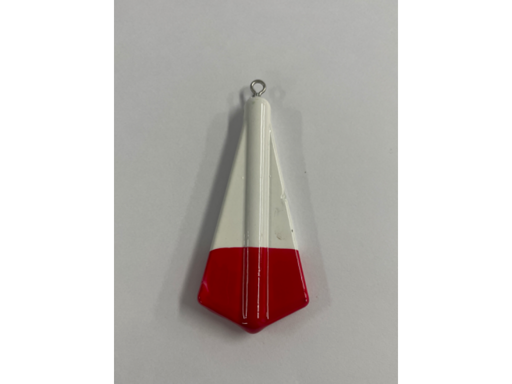 SFG Sildelod 50gram rød/hvid Blyfri