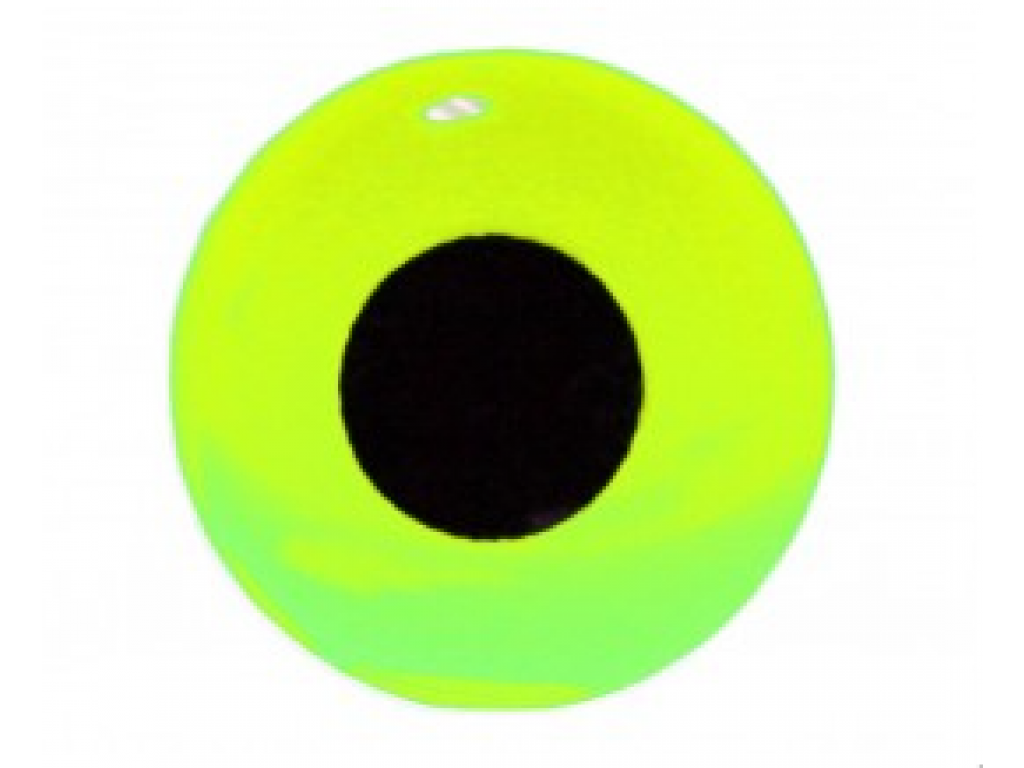 FutureFly - 3D Epoxy Eyes 4mm FL.Yellow