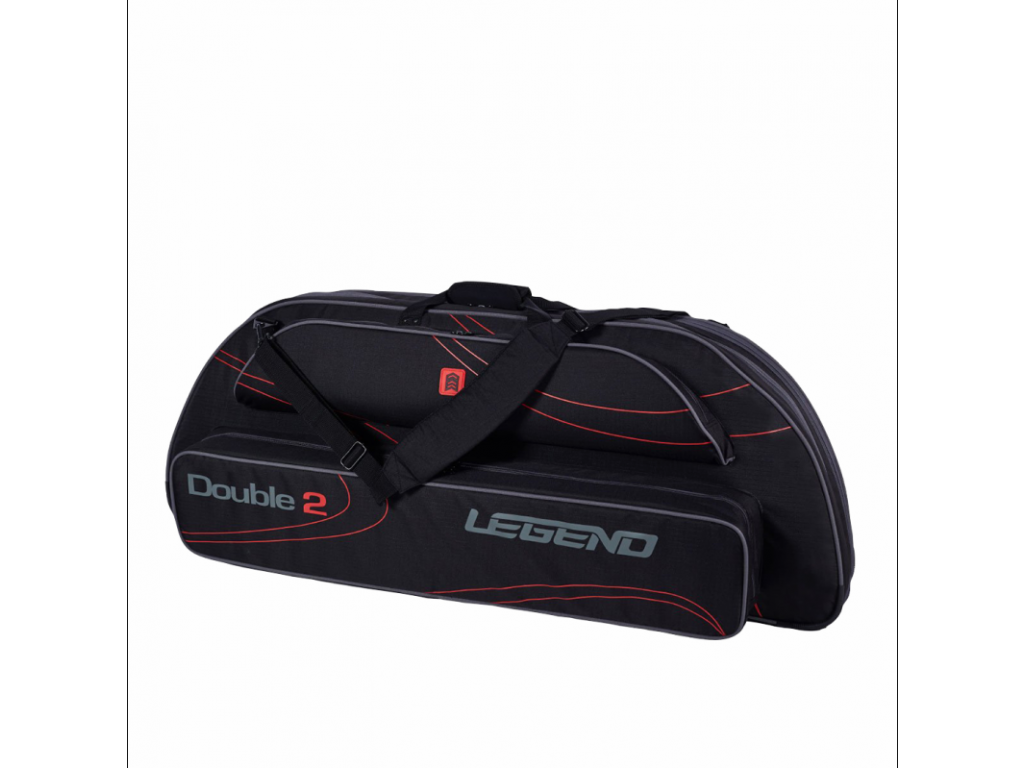 Legend Archery Soft Case Compound Double2 44 Rød/sort