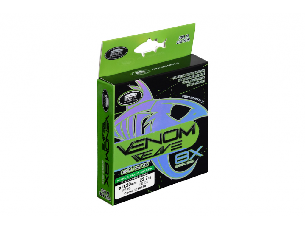 Lineaeffe Venom Braid 8X / 300m / 0,14