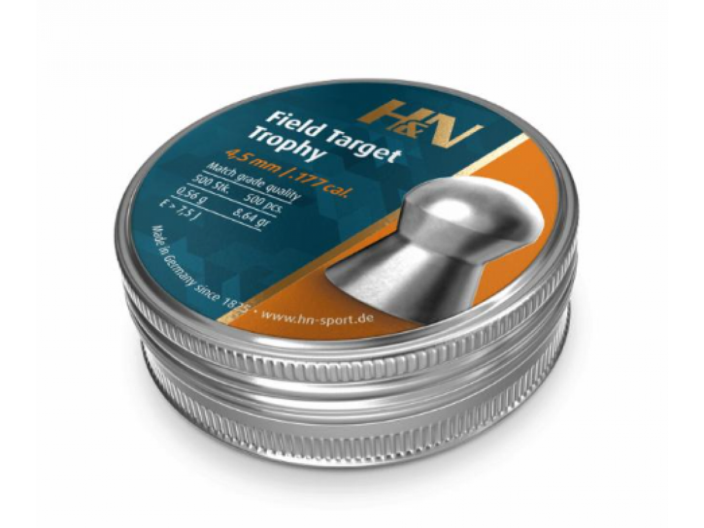 H&N Field Target Trophy 4,5 mm (500 stk.)